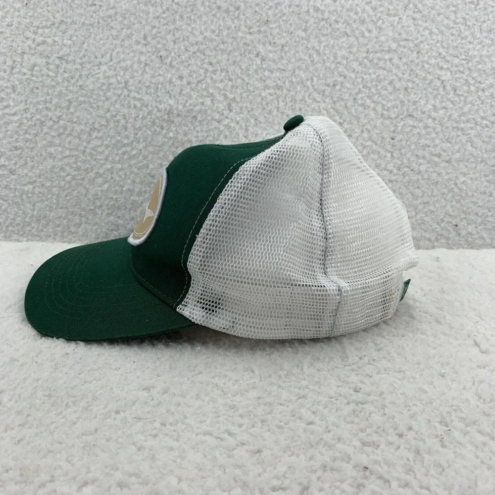 Dogfish Head Trucker Hat Mens Snapback OSFM Green White Mesh Beer Brewery IPA‎
